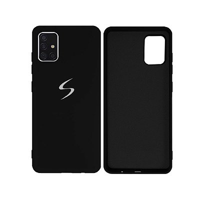 Capinha Galaxy A51 Silicone com Logo S