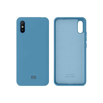 Capinha Xiaomi Redmi 9A Silicone Cover Aveludada