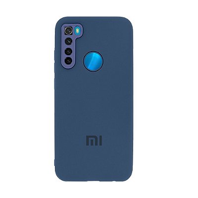Capinha Xiaomi Redmi Note 8 Flexível Colors com Proteção de Câmera