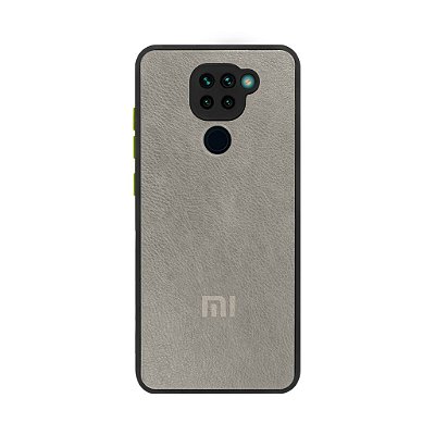 Capinha Xiaomi Redmi Note 9 Couro com Proteção de Câmera