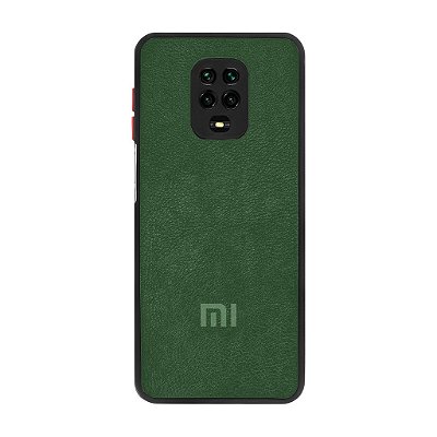 Capinha Xiaomi Redmi Note 9S Couro com Proteção de Câmera
