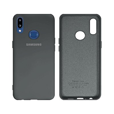 Capinha Galaxy A10S Silicone Cover Aveludado