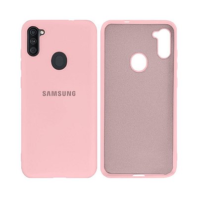 Capinha Galaxy A11 Silicone Cover Aveludado