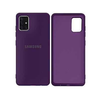 Capinha Galaxy A51 Silicone Cover Aveludado