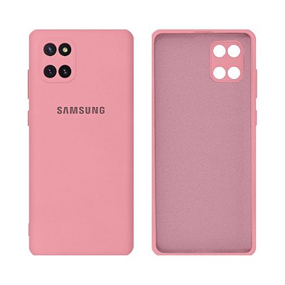 Capinha Galaxy Note 10 Lite Silicone Aveludado Proteção de Câmera