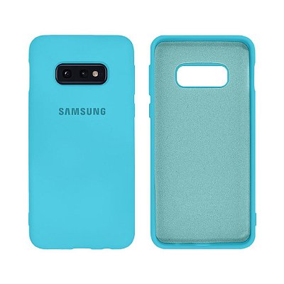 Capinha Galaxy S10E Silicone Flexível Aveludado Macio