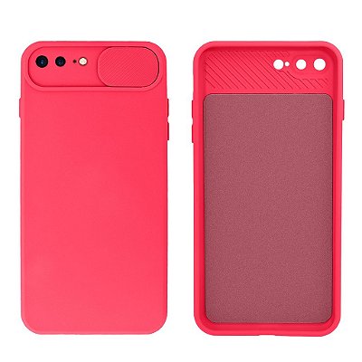 Capinha iPhone 7 Plus e 8 Plus com Proteção de Câmera Slide Colors
