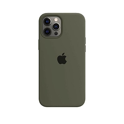 Capinha iPhone 12 Pro Max em Silicone Aveludado Diversas Cores