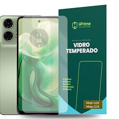Película Premium HPrime Vidro Temperado para Moto G04 e G24