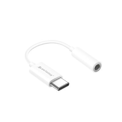 Cabo Adaptador Tipo C para P2 Fone Conector para Fones Usando Entrada Carregador