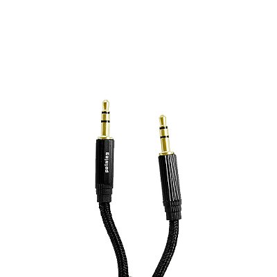 Cabo P2 x P2 para ?áudio Est?reo Conector 3.5mm Flexível