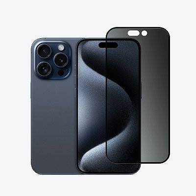 Película Fosca 9D Privacidade Compativle com iPhone 15 Pro