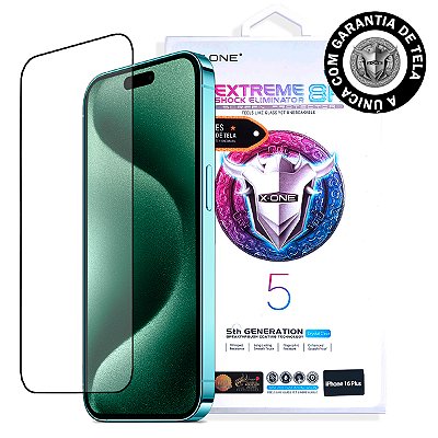 Película X-One Extreme Eliminator 5º para iPhone 16 Plus - Lançamento  ✨🚀🚨