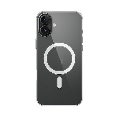 Capinha iPhone 16 Magsafe Transparente Magnética