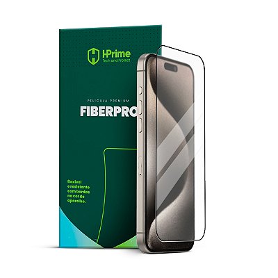 Película HPrime FiberPRO para iPhone 15 Pro Max