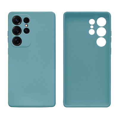 Capa compatível com Galaxy S25 Ultra Silicone Flexível