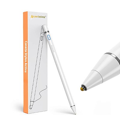 Caneta Touch Ponta Metálica Stylus Desenho Celular Tablet
