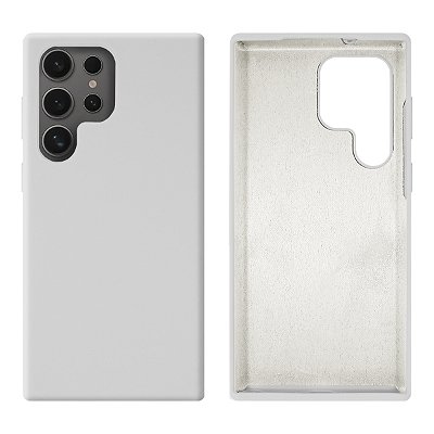 Capa Silicone Cover Fechado Compatível com Galaxy S24 Ultra