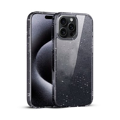 Capinha DropGuard Pro Glitter Series para iPhone 16 Pro