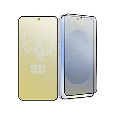 Película Compatível com Galaxy S25 Fosca Ceramica 9D