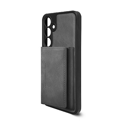 Capa Couro Com Carteira magnetica 2 em 1 para Galaxy S24