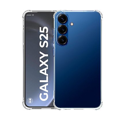 Capinha para Galaxy S25 TPU Clean com Proteção Câmera