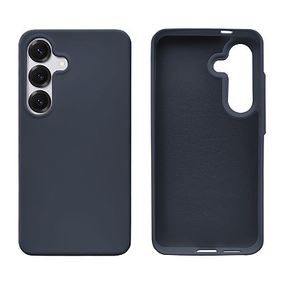 Capinha Cover Lisa para Galaxy S25 Plus Silicone Aveluado