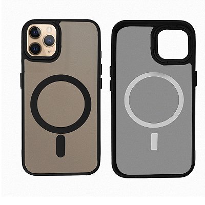Capinha para iPhone 11 Pro Fosca Magnética Proteção Câmera