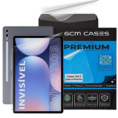 Pelicula Hidrogel para Galaxy Tabs Todos os Modelos com Dimensões até 13" Polegadas