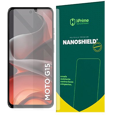 Película Premium HPrime Nanoshield Para Moto G15 Power/G 05