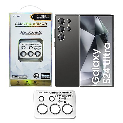 Protetor de Lente X-one Para Galaxy S24 Ultra Camera Armor