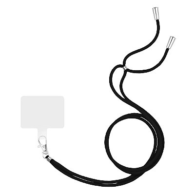 Cordão de pescoço universal para celular alça ajustável