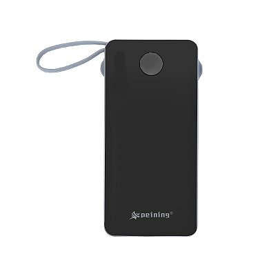 PowerBank Carregamento Portátil 20000mAh Múltiplas Saídas Preto