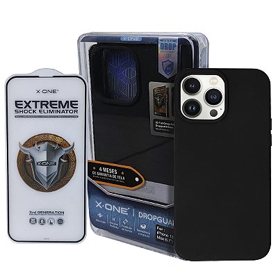 Kit X-One Case 3.0 + Pelicula 2D para iPhone 13 Pro Max