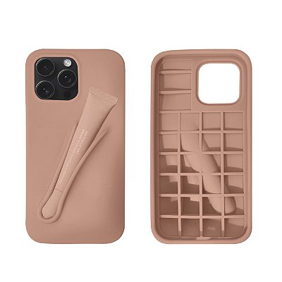 Capinha Lip Case para iPhone 16 Pro Porta Gloss ou Batom