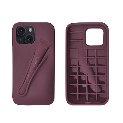Capinha Lip Case para iPhone 15 Porta Gloss ou Batom
