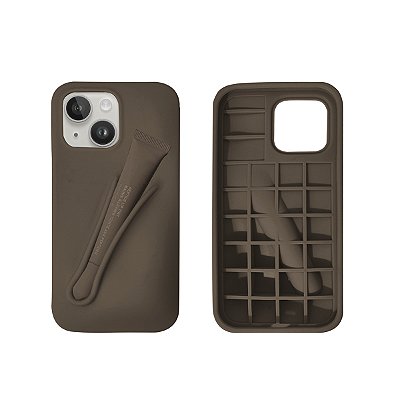 Capinha Lip Case para iPhone 14 Porta Gloss ou Batom