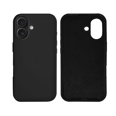 Capinha iPhone 17 em Silicone Aveludado Diversas Cores Lançamento