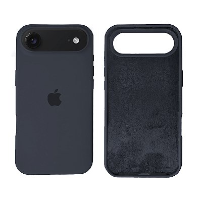Capinha iPhone 17 Air em Silicone Aveludado Diversas Cores Lançamento