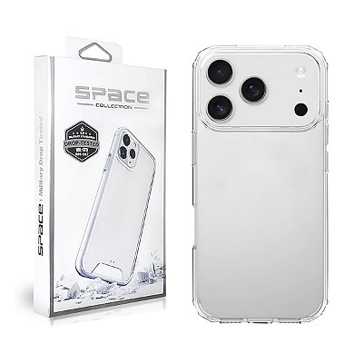 Capa Transparente SPACE para iPhone 17 Pro em Acrílico