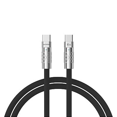 Cabo de Dados Peining USB-C Emborrachado Resistente Turbo