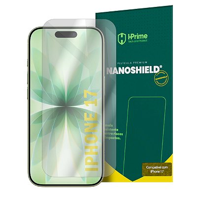 Película Premium HPrime Nanoshield para iPhone 17 Lançamento