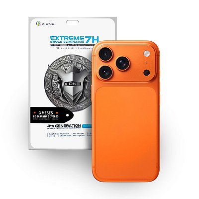 Película Traseira X-One Extreme Shock 7H iPhone 17 Pro