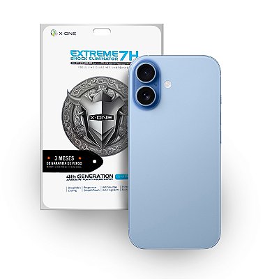 Película Traseira X-One Extreme Shock 7H iPhone 17