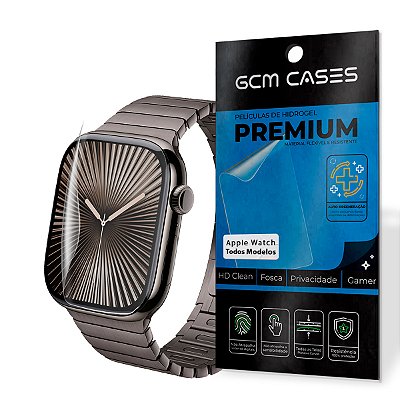 Película Hidrogel para Apple Watch Todos os Modelos - Fabricamos Películas com Dimensões até 13" Polegadas