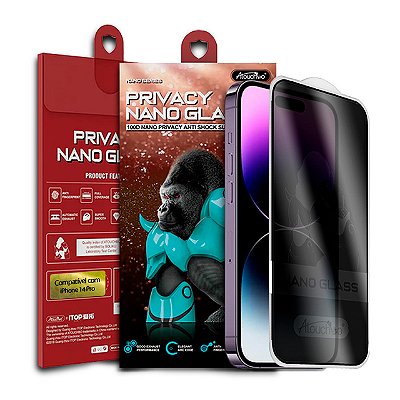 Pelicula para iPhone 14 Pro Atouchbo Nano Series Privacidade
