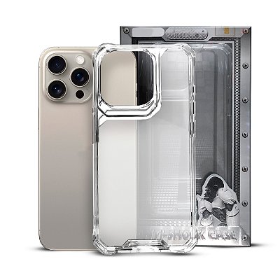 Capa Anti Shock Crystal ATOUCHBO para iPhone 15 Pro Max