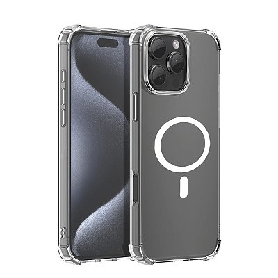 Capinha Anti Shock Magsafe Atouchbo para iPhone 16 Pro