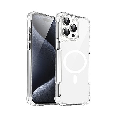 Capinha Anti Shock Magsafe Atouchbo para iPhone 15 Pro