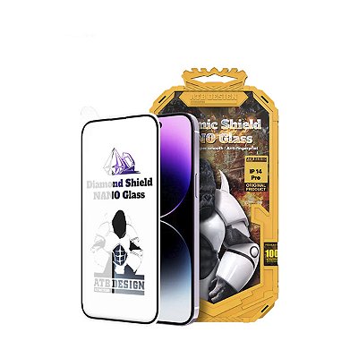 Película Atouchb para iPhone 14 Pro Diamond Shield Nano
